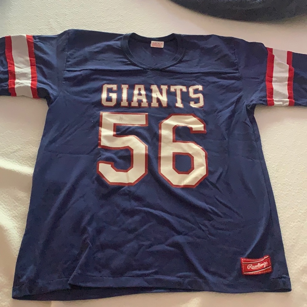 New York football Giants LT baseball shirt